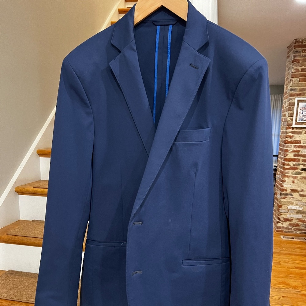 TWILLORY Performance Blazer // NAVY, 40R